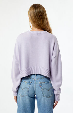 Amalia Boxy Cropped Sweater image number 3