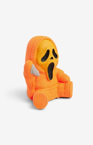 Ghost Face Pumpkin Orange 264 Knit Series Vinyl Figure image number 4