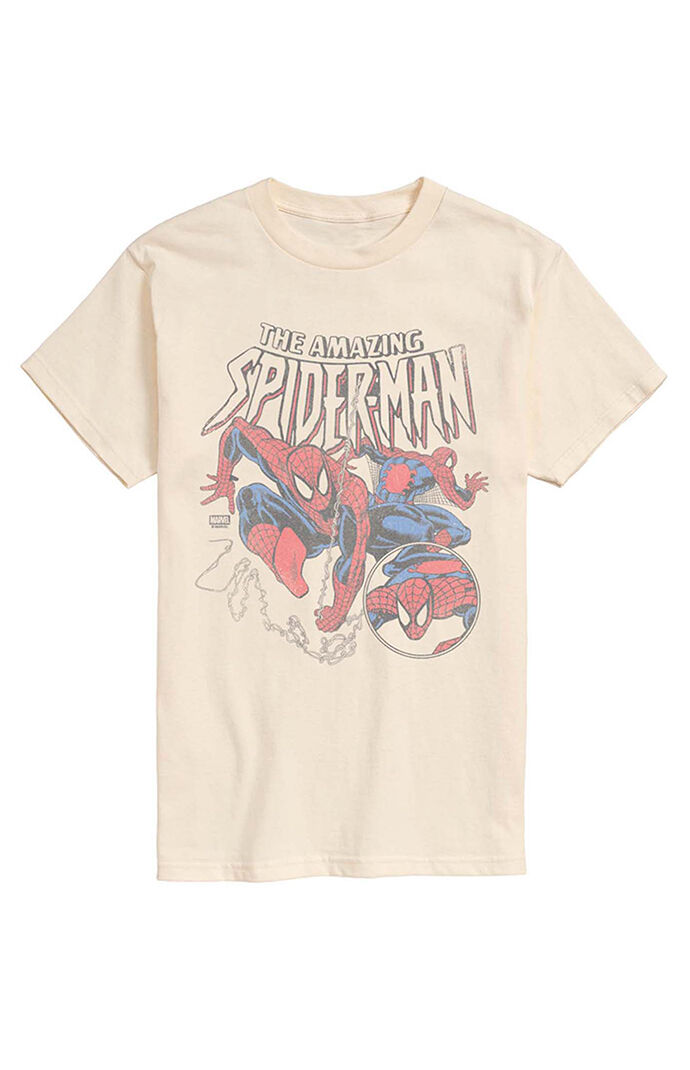 Hybrid Apparel Marvel Spider-Man Web Collage T-Shirt
