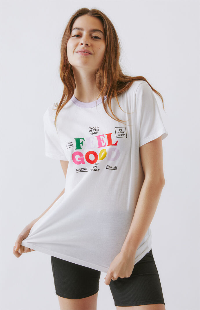 Feel Good Ringer T-Shirt