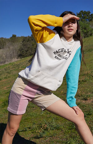 Corduroy Patchwork Volley Shorts image number 1