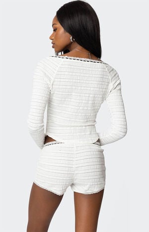 Lenny Lacey Textured Top image number 5