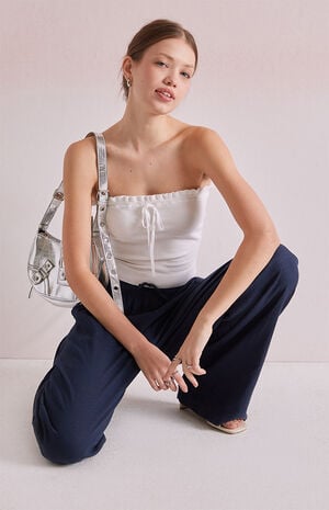 Beverly and Beck Ruffle Edge Tube Top | PacSun