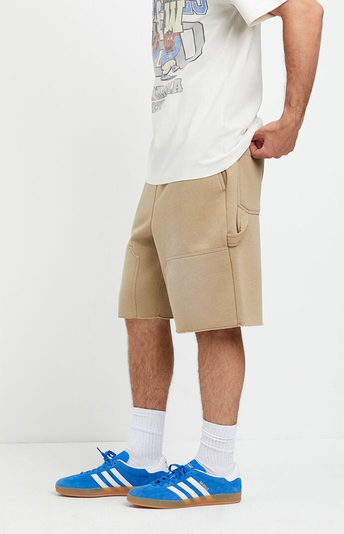 Pacsun Elwin Fleece Carpenter Baggy Sweat Shorts | Pacsun
