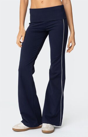 Livie Fold Over Flared Leggings image number 2