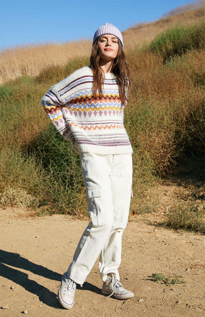 Fuzzy Fairisle Sweater