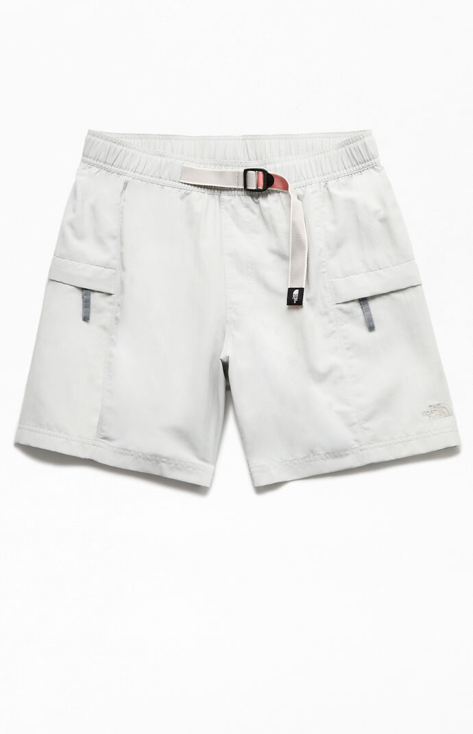 Gray Class V Belted Hybrid Shorts