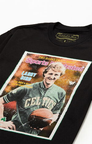 Larry Bird Photo T-Shirt Larry Bird Photo T-Shirt image number null
