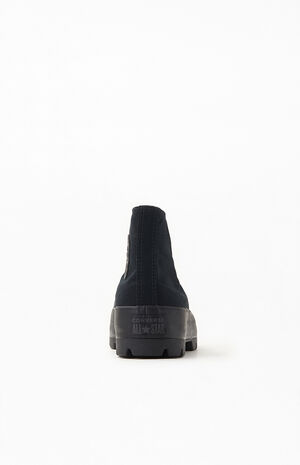 Women's Black Chuck Taylor All Star Lugged High Top Sneakers image number 3