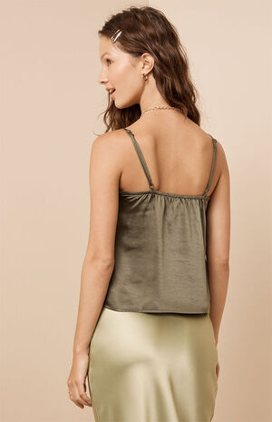 Amelie Lace Trim Cami Top image number 4