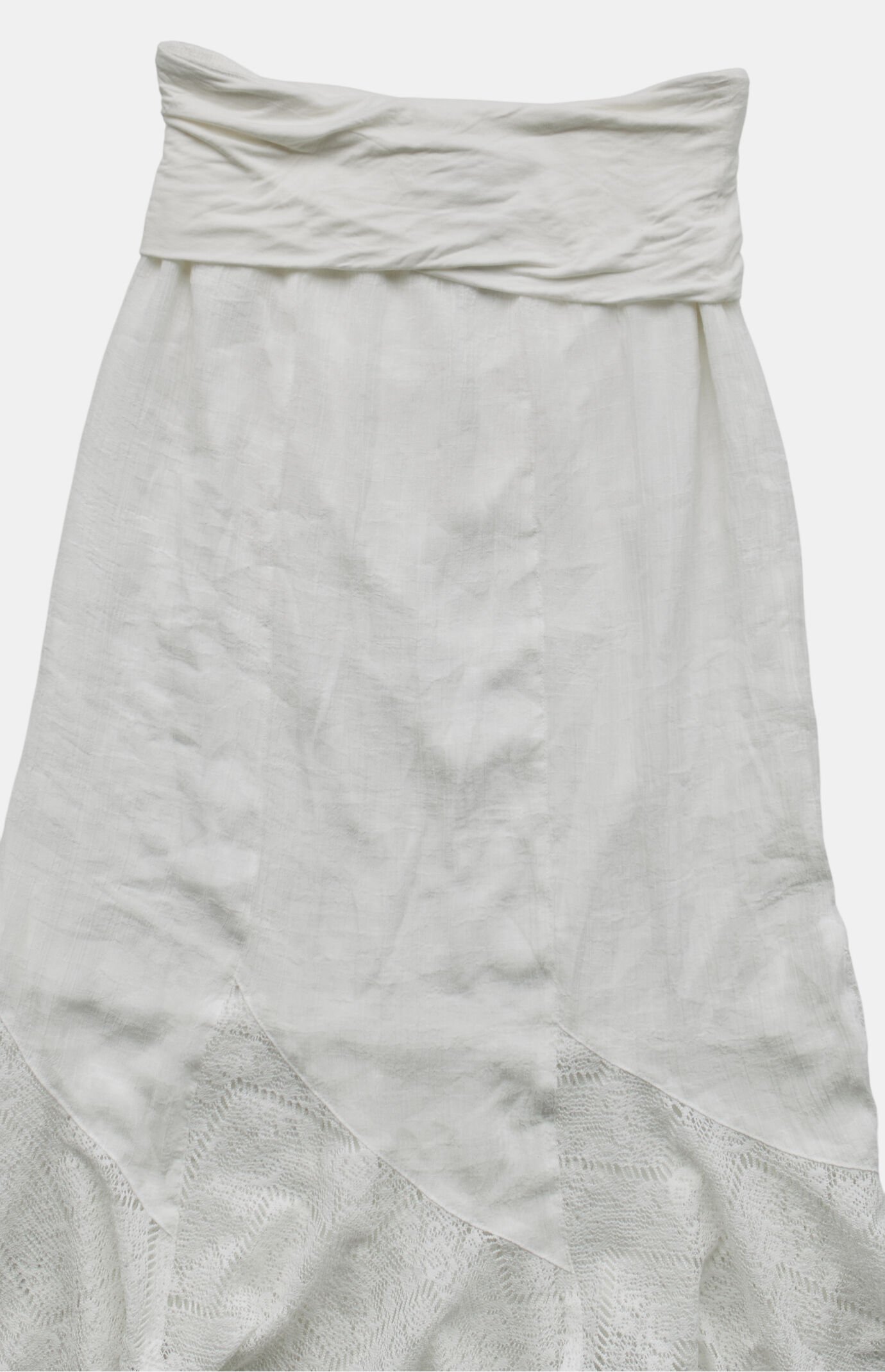 PS VINTAGE 2000s Midi Foldover  Skirt