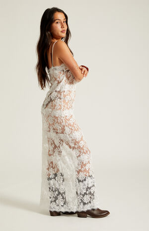 Agnes Sheer Lace Festival Maxi Dress image number 2