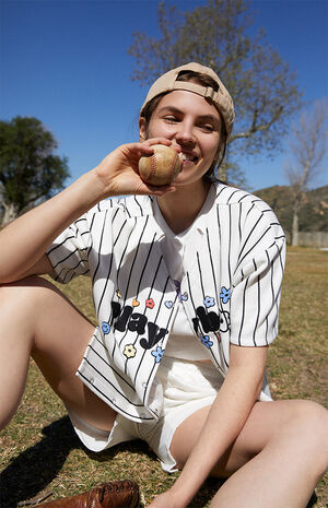 Playboy By PacSun Baseball Jersey Shirt