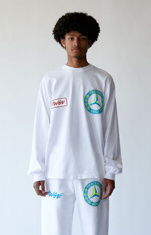 Glamour Urskive Retfærdighed AWGE x Mercedes Benz White Long Sleeve T-Shirt | PacSun