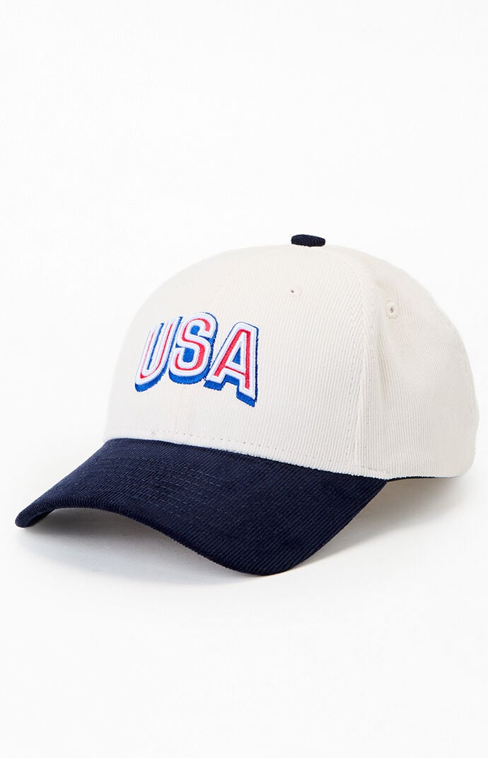 FIFA Two Tone USA Corduroy Dad Hat