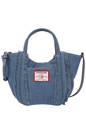 Atlas Frayed Medium Tote Bag image number 1