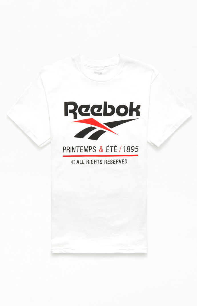 reebok white shirt