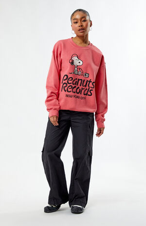 Records NYC Headphones Crew Neck Sweatshirt image number 4