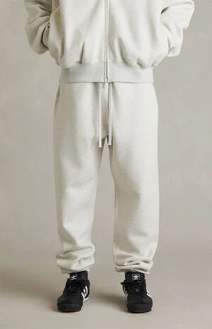 Oatmeal Heather Signature Classic Sweatpants image number 3