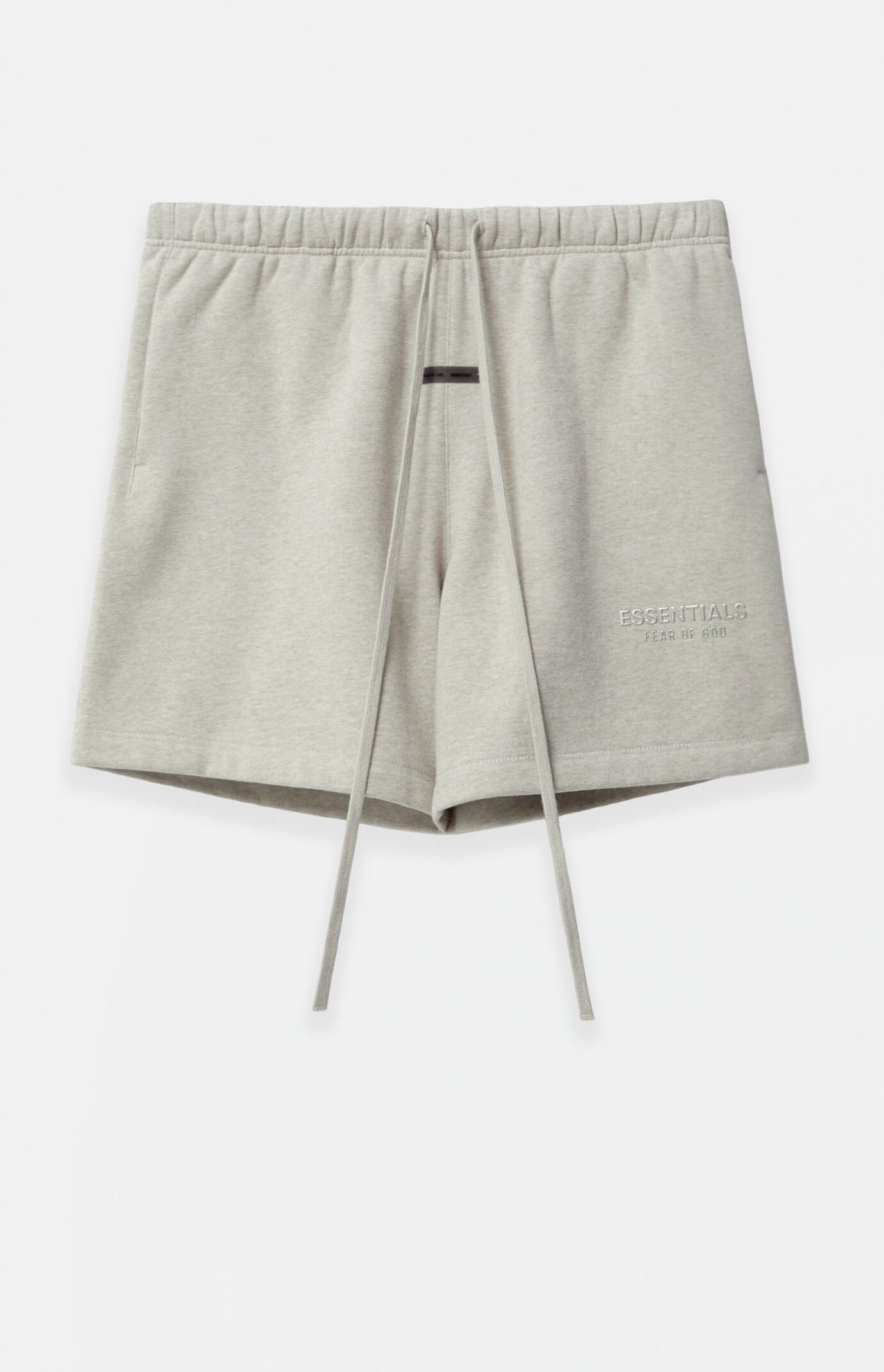 Fear of God ESSENTIALS Heather Stone Soccer Fleece Sweat Shorts