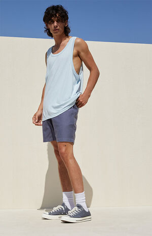 Eco Light Blue Sage Tank Top image number 3