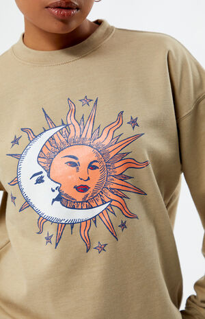 Sun & Moon Crew Neck Sweatshirt image number 2
