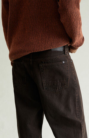 Blake Extreme Baggy Jeans Overdyed Dark Brown image number 4