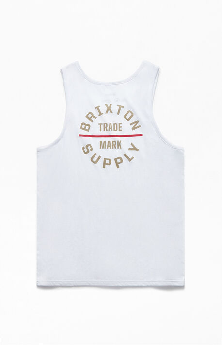 White Oath Tank Top