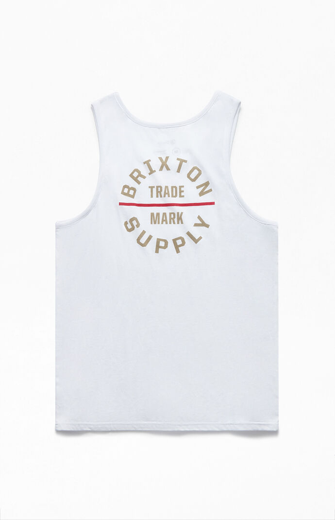 White Oath Tank Top