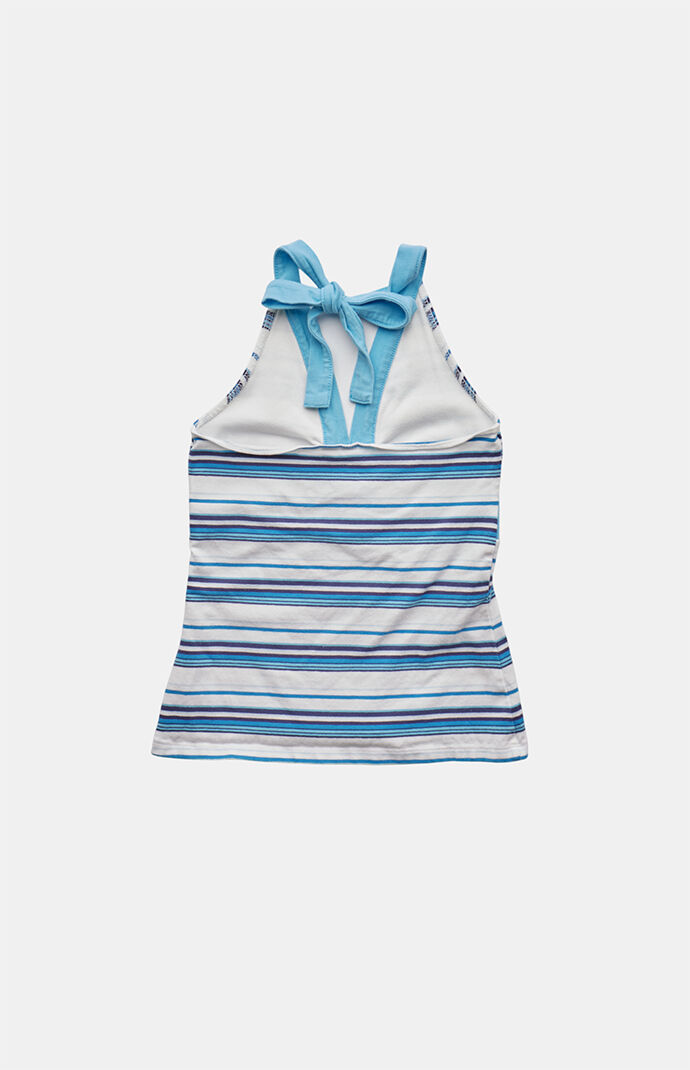 PS VINTAGE 2000s Striped Halter Top