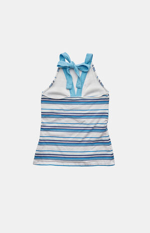 2000s Striped Halter Top image number 2