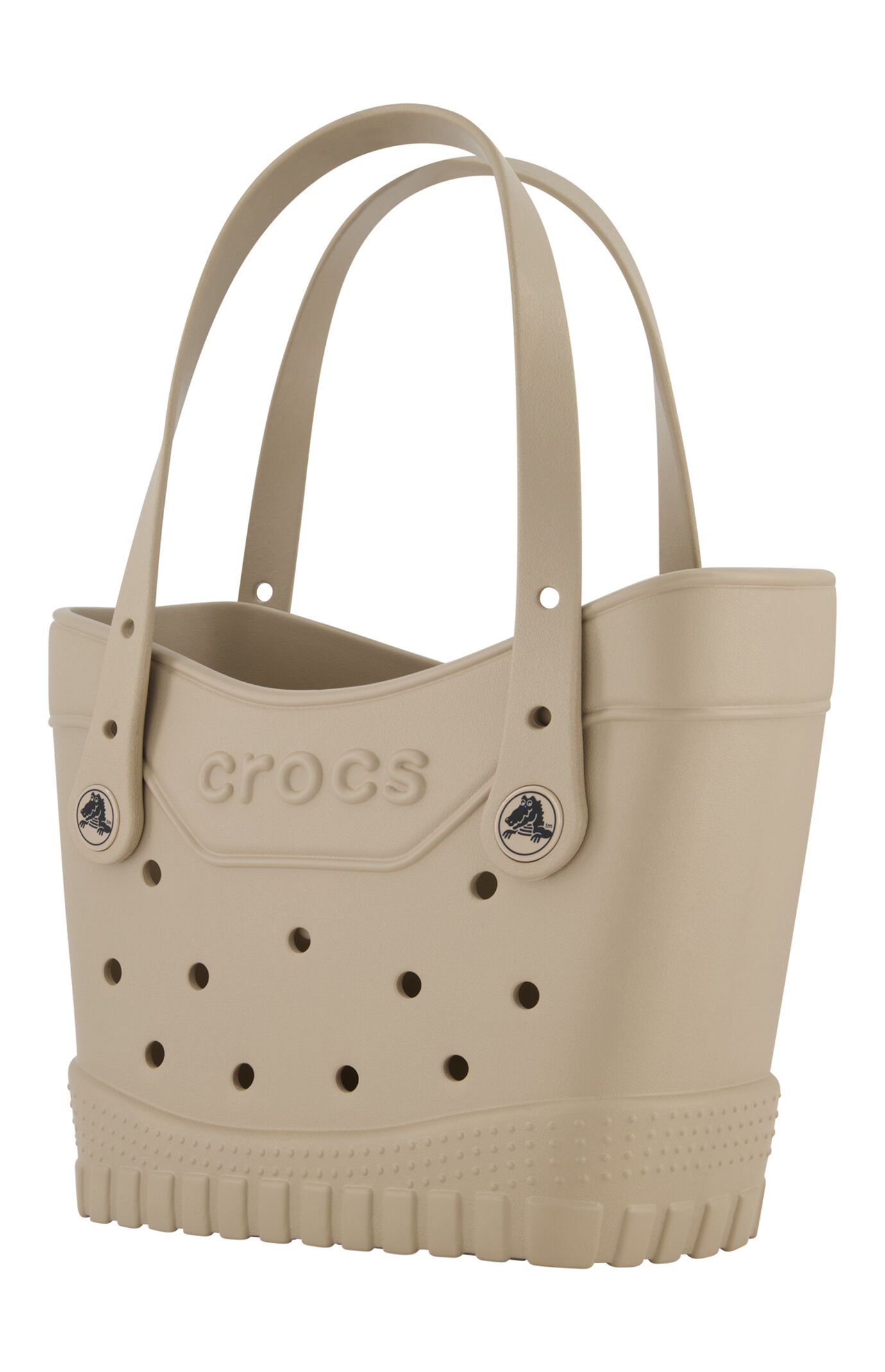 Crocs Taupe Small Classic Tote Bag