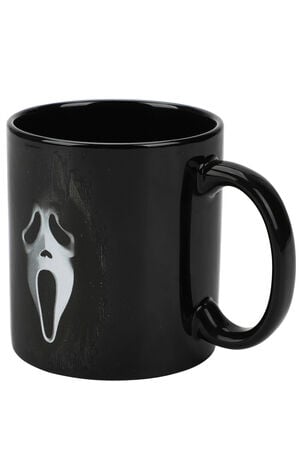 Ghostface Horror Mask Ceramic Coffee Mug image number 4