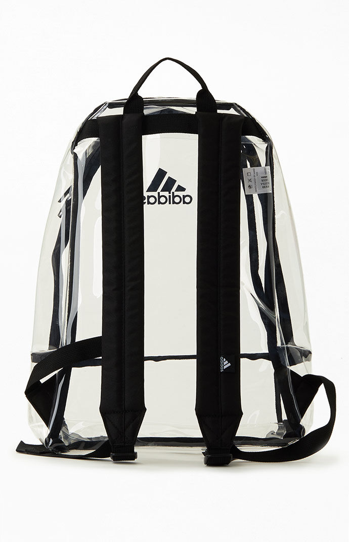 Adidas clear bookbag sales