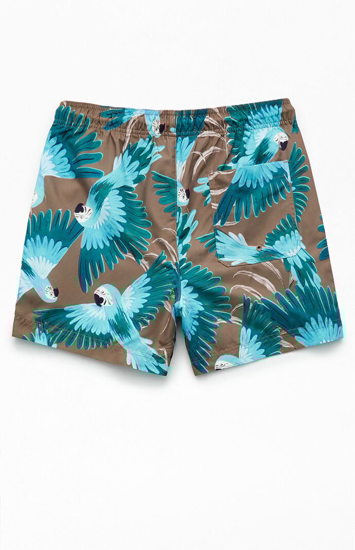 Pacsun Men s Paradise 4.5 Swim Trunks Size Small