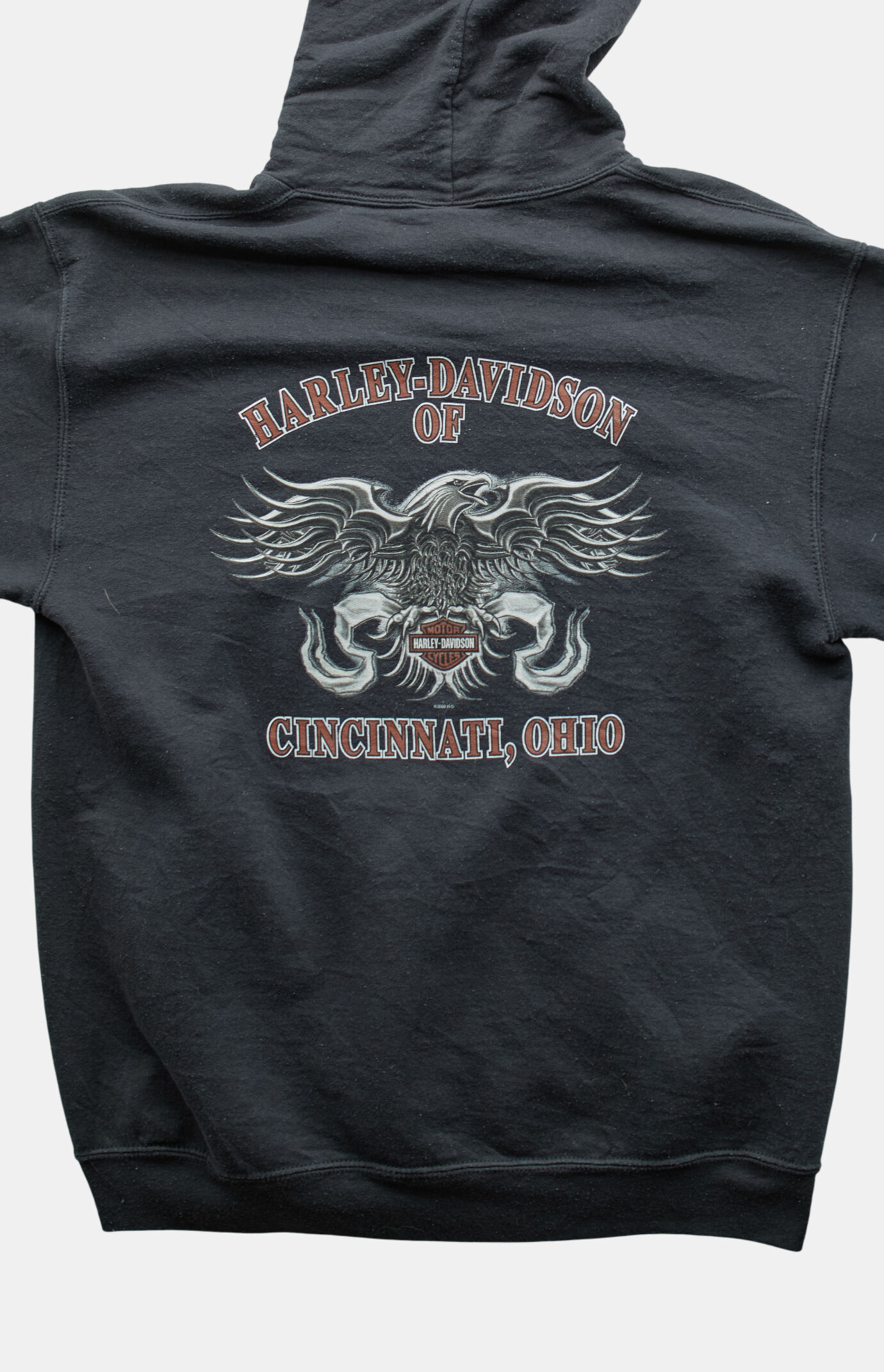 PS VINTAGE 2000s Harley Davidson Pullover Hoodie