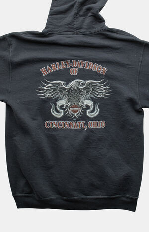 2000s Harley Davidson Pullover Hoodie image number 2