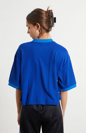 Blue Adicolor Heritage Now Oversized T-Shirt image number 4