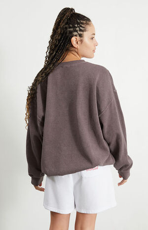 Orange Blossom Berry Sweet Oversized Sweatshirt image number 4