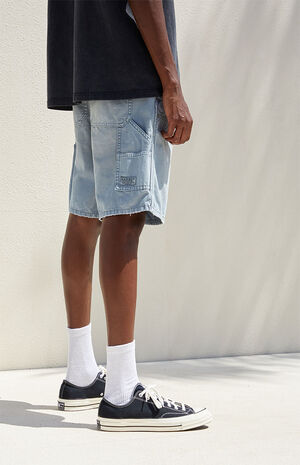 Blue Workwear Shorts image number 4