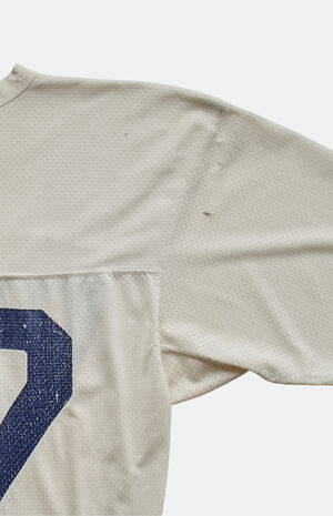 '90s Vikings Jersey V-neck Cropped Graphic Top image number 5