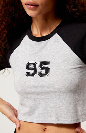 95 Varsity Raglan T-Shirt image number 2