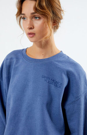 LA Yoga Club Crew Neck Sweatshirt image number 2