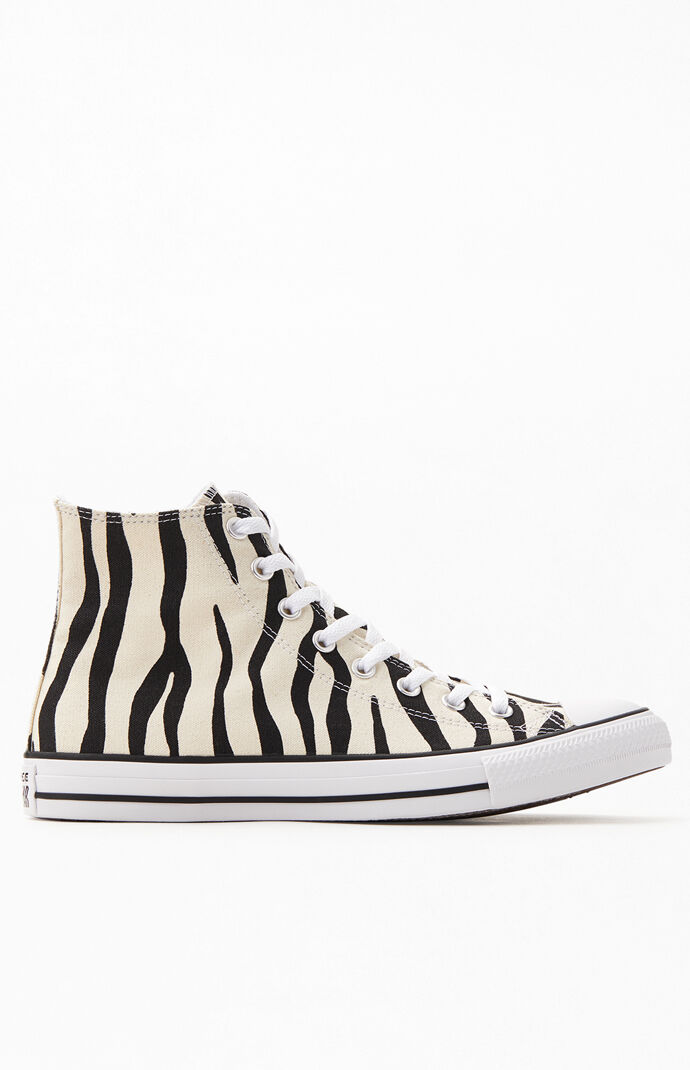 converse zebra print shoes