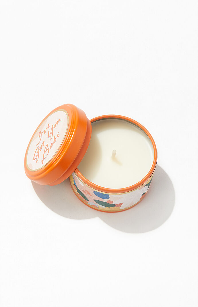 Coconut Milk Happy Little Tin Candle