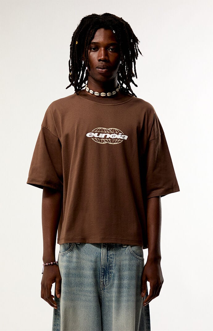 Pacsun Eunoia Drop Shoulder T-Shirt