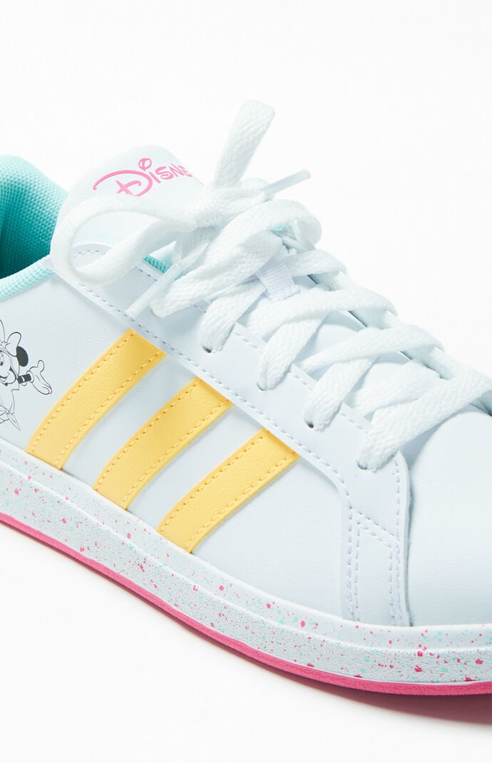 ADIDAS x DISNEY★GRANDCOURT ミニー＆デイジー adidas Disney Minnie Mouse Grand Court Shoes Kids - White