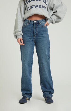 Dark Indigo '90s Boyfriend Jeans