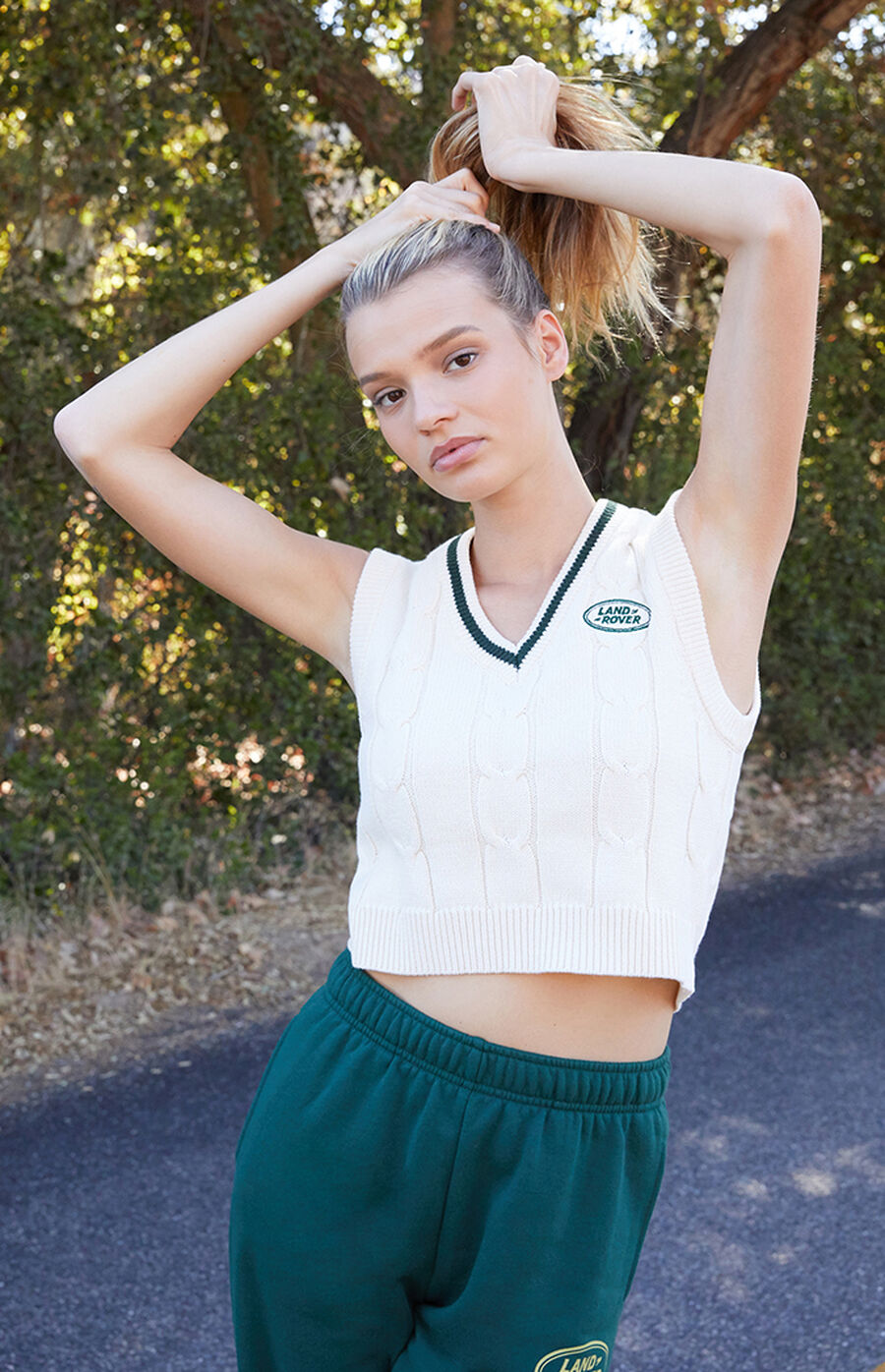 Land Rover Emblem Sweater Vest PacSun