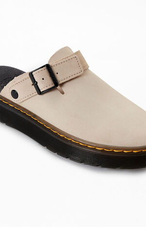 Women's Cream Carlson Suede Slingback Mules image number 6